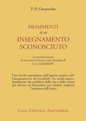 FrammentiDiUnInsegnamentoSconosciuto FrammentiDiUnInsegnamentoSconosciuto